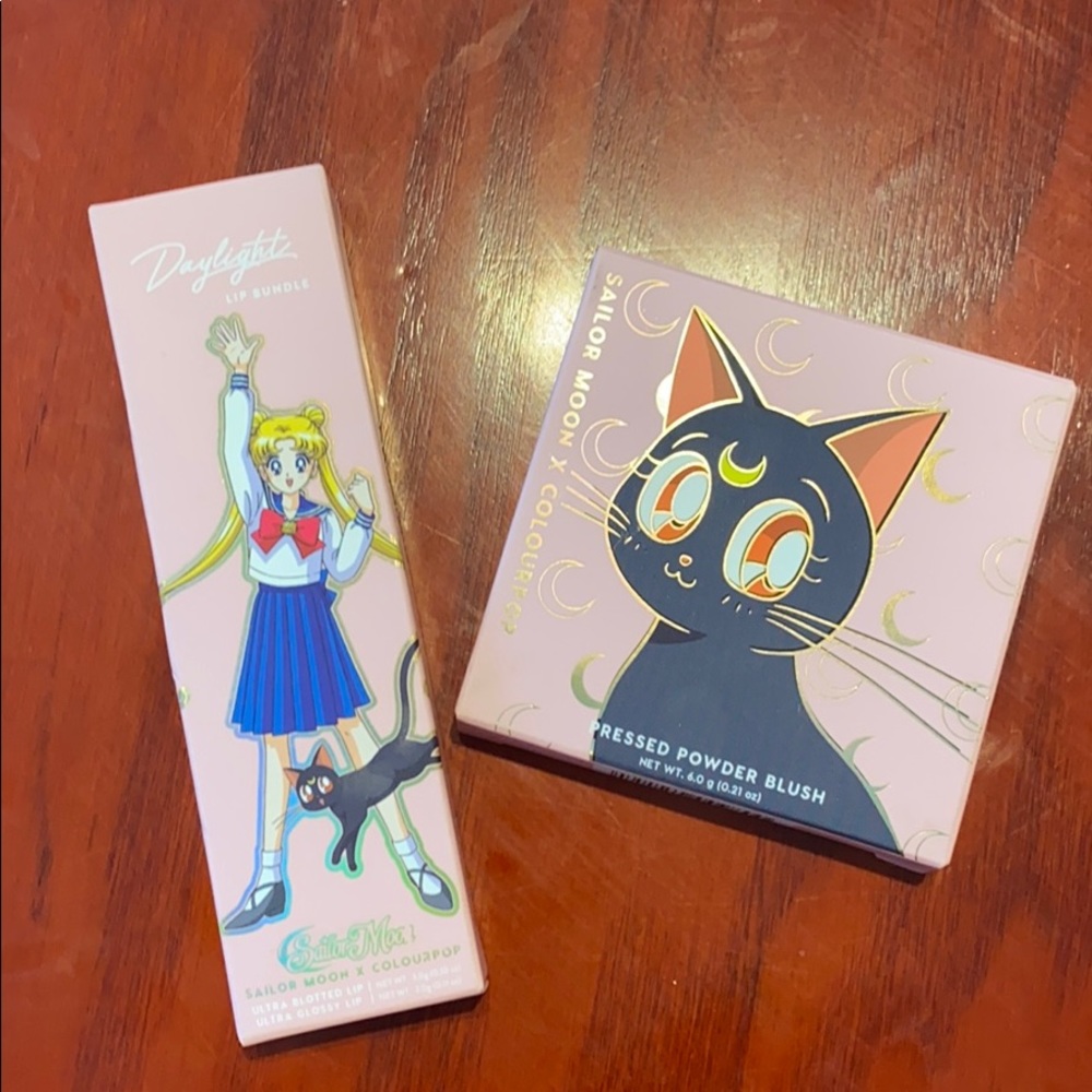 Colourpop x Sailor Moon Blush, Lip Set